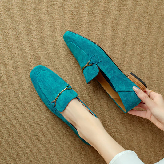 ORELLA SUEDE LOAFERS
