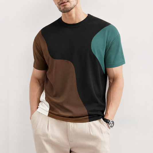 VALEN ABSTRACT TEE