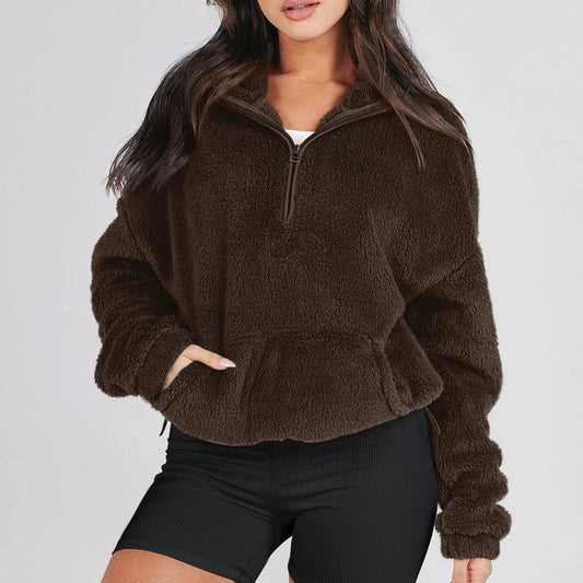 ALIRA HALF-KNIT SWEATER