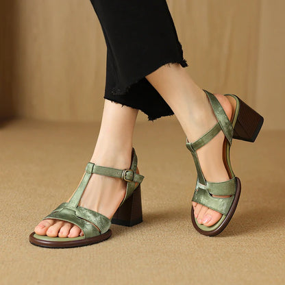 VIORA BLOCK HEELS