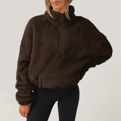 ALIRA HALF-KNIT SWEATER