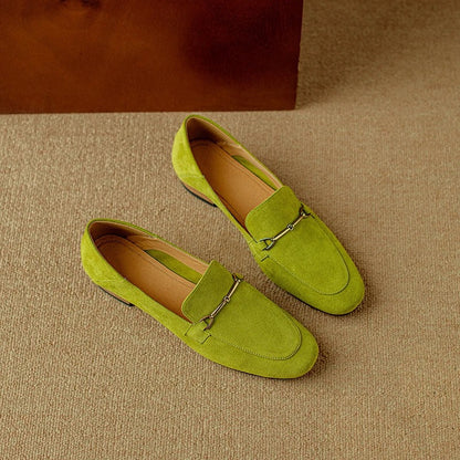 ORELLA SUEDE LOAFERS