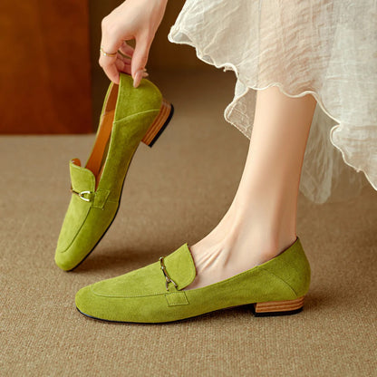 ORELLA SUEDE LOAFERS