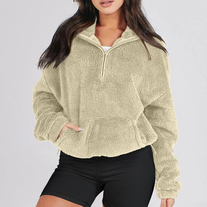 ALIRA HALF-KNIT SWEATER