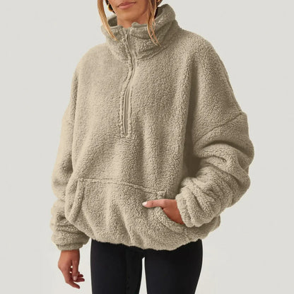 ALIRA HALF-KNIT SWEATER
