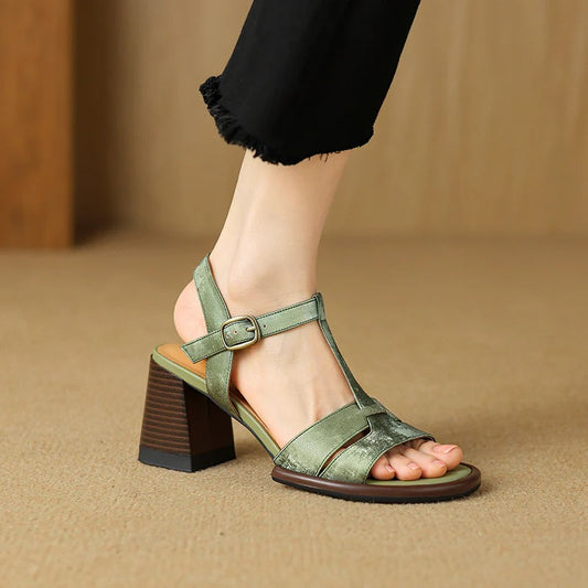 VIORA BLOCK HEELS