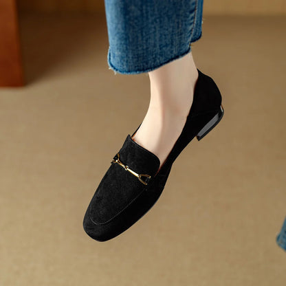 ORELLA SUEDE LOAFERS
