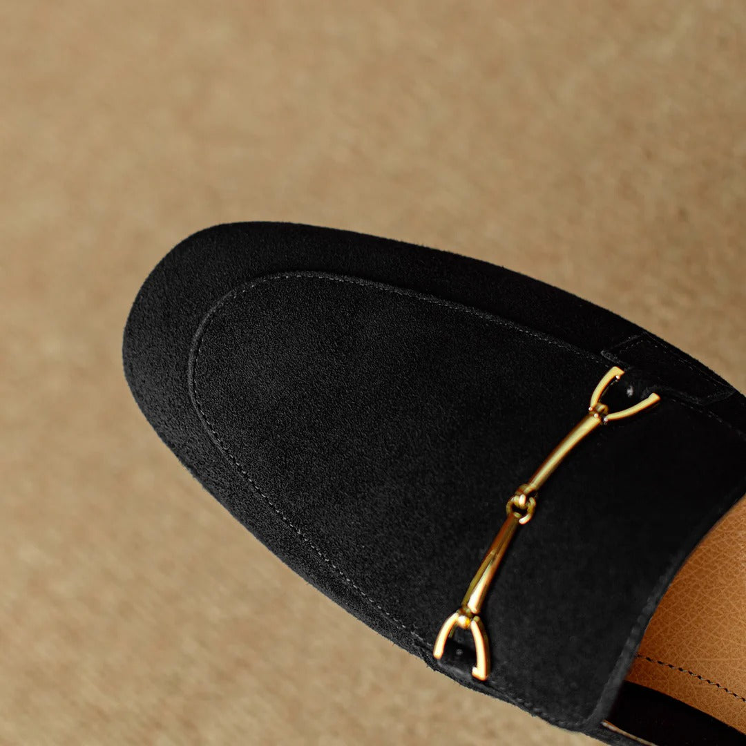 ORELLA SUEDE LOAFERS