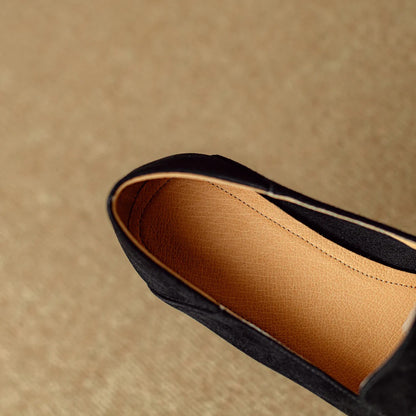 ORELLA SUEDE LOAFERS