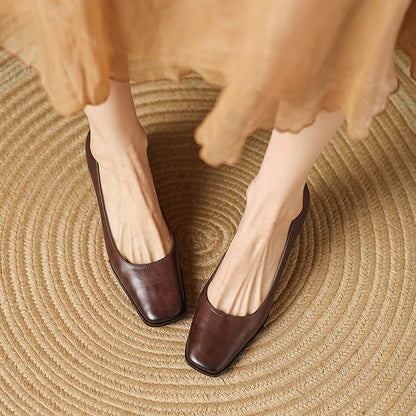 CARMEN LEATHER HEELS