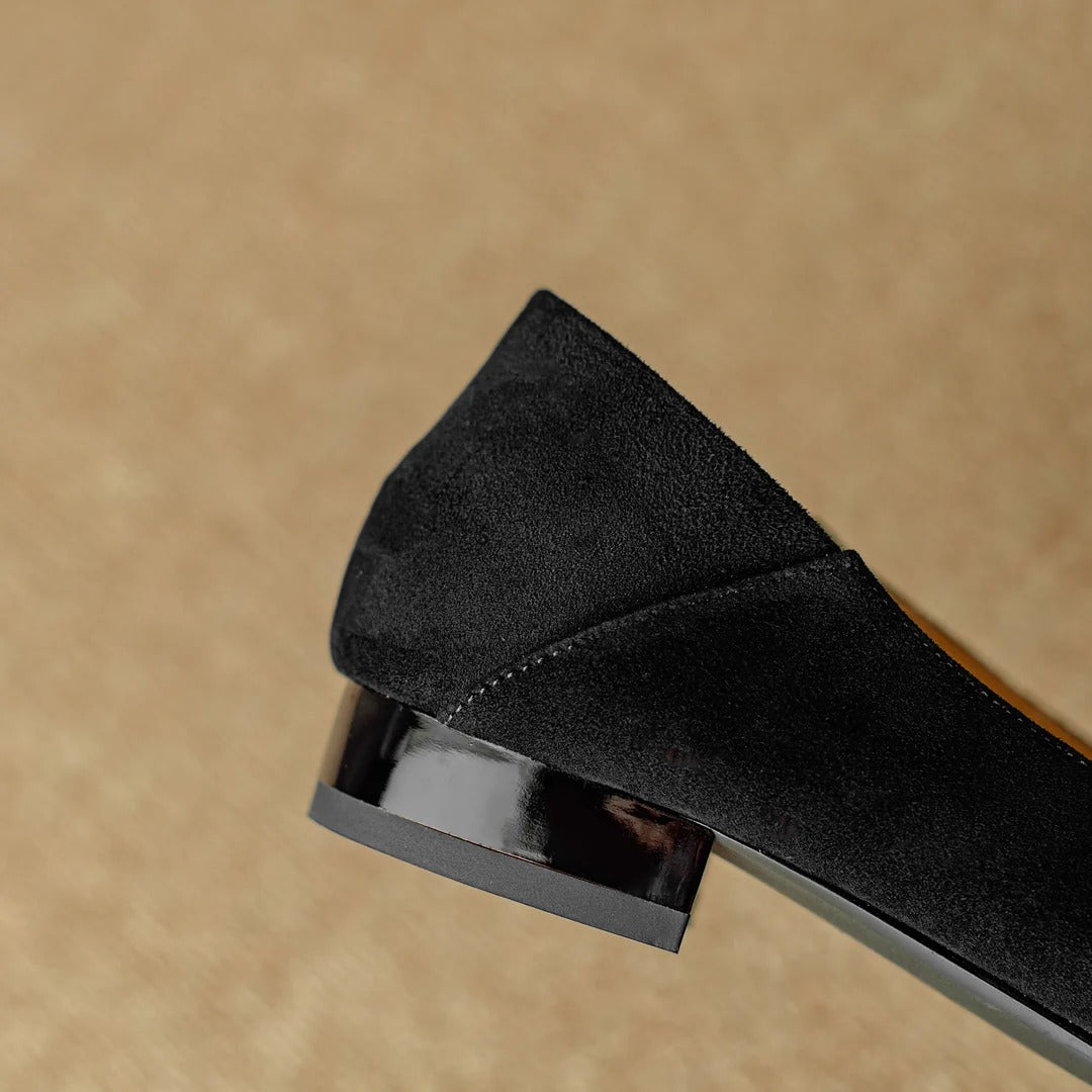 ORELLA SUEDE LOAFERS