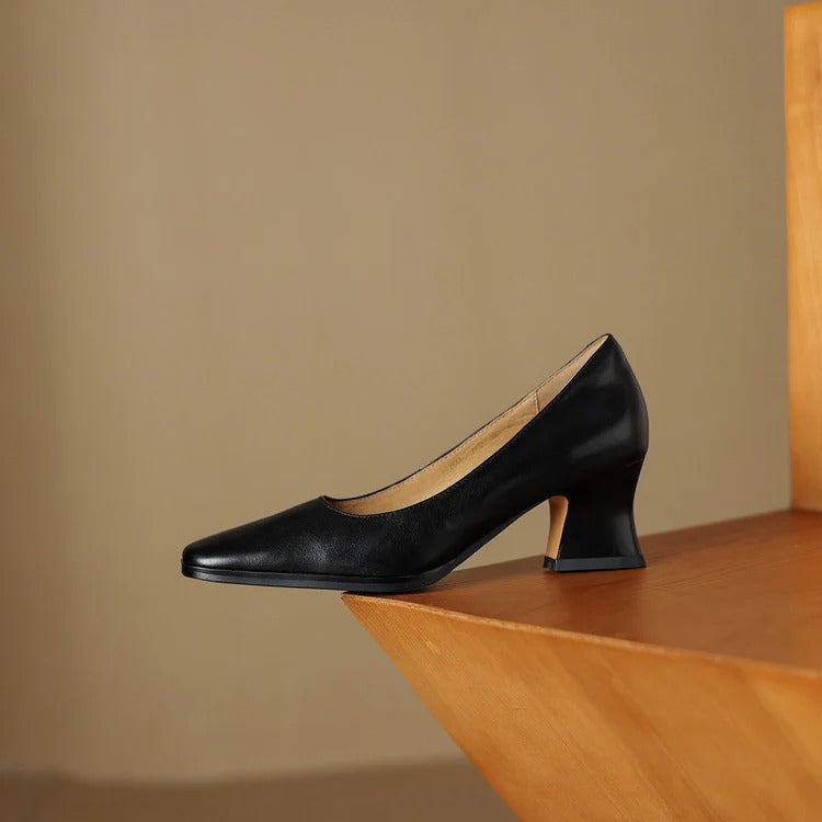CARMEN LEATHER HEELS
