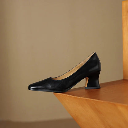 CARMEN LEATHER HEELS