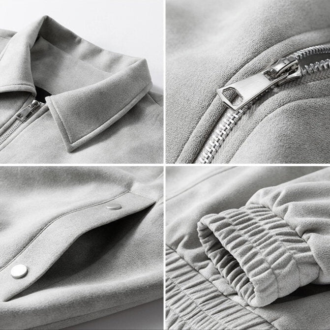 CALLAN SUEDE BOMBER